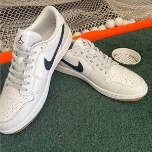 Air Jordan 1 Golf Low Gum Bottom-Custom PGA Colorway Navy Blue